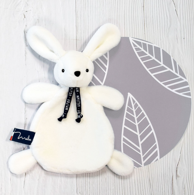  - lapin dorlotin - blanc 25 cm 